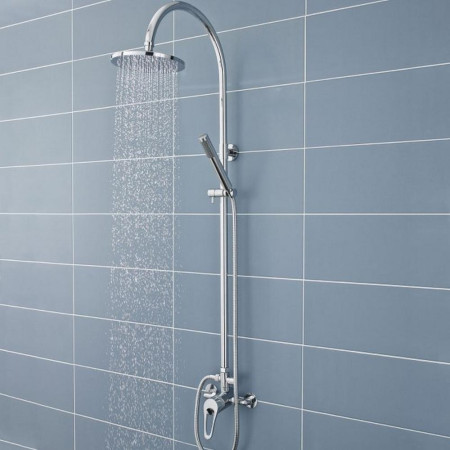 A3200 Nuie Ocean Chrome Manual Concealed or Exposed Shower Valve Lifestyle