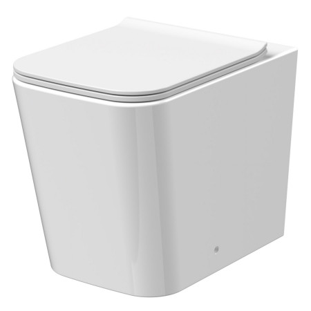 Nuie Orlen Rimless Back to Wall WC Pan with Seat