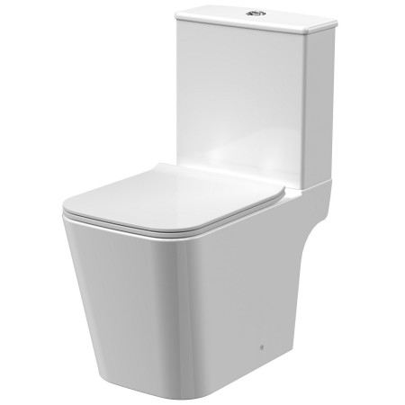 Nuie Orlen Rimless Close Coupled WC Pan and Seat