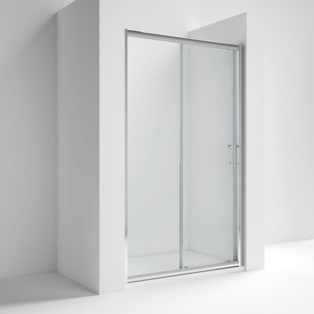 AQSL10 Nuie Pacific 1000mm Single Sliding Shower Door (1)