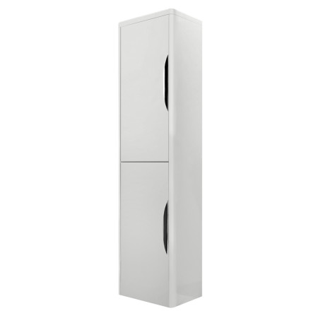 PMP463 Nuie Parade 350mm Gloss Grey Mist Wall-Hung Tall Unit (1)