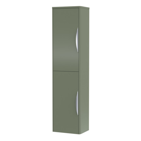 PMP863 Nuie Parade 350mm Satin Green Wall Hung Tall Unit (1)