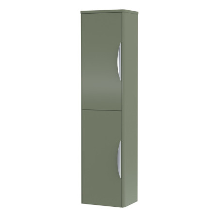 Nuie Parade 350mm Satin Green Wall Hung Tall Unit