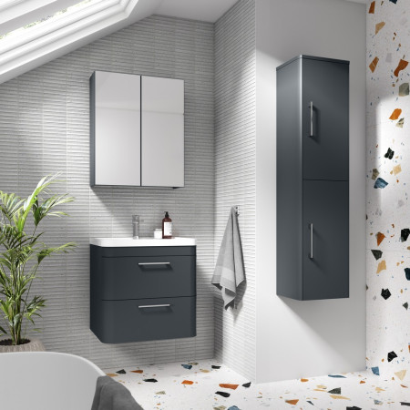 FPA1401 Nuie Parade 600mm Satin Anthracite Floor Standing Unit with Basin (3)