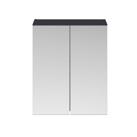 OFF1417 Nuie Parade 600mm Soft Black Mirror Cabinet (1)