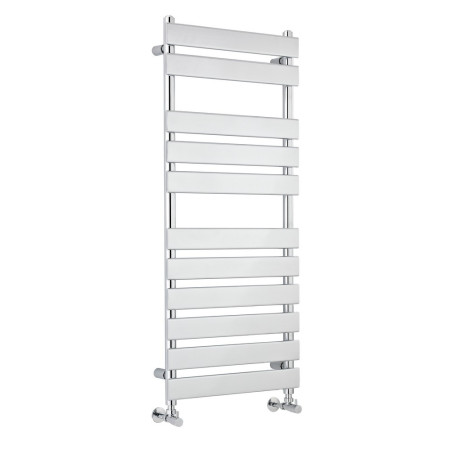 Nuie Piazza Chrome 1200 x 500mm Heated Towel Radiator