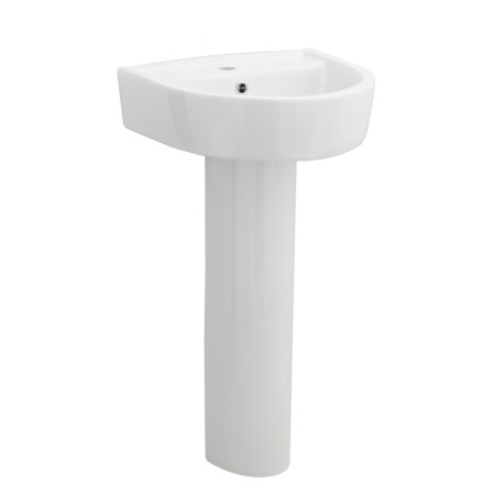 CPV001 Nuie Provost 420mm Basin and Pedestal