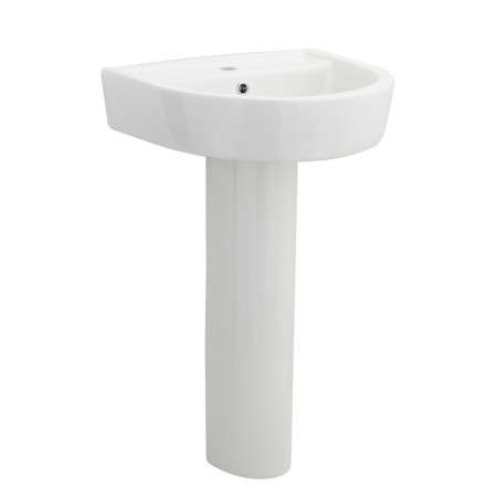 CPV002 Nuie Provost 520mm Basin and Pedestal