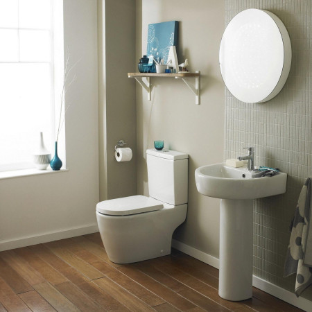 CPV005 Nuie Provost Semi Flush To Wall WC and Cistern Lifestyle