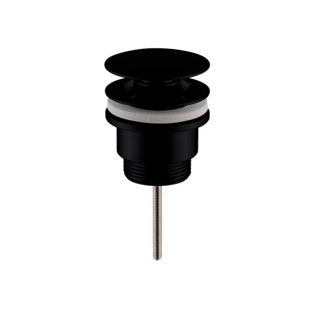 EK410 Nuie Push Button Universal Black Basin Waste (1)