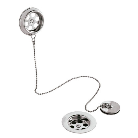 Nuie Retainer Plug and Chain Bath Waste