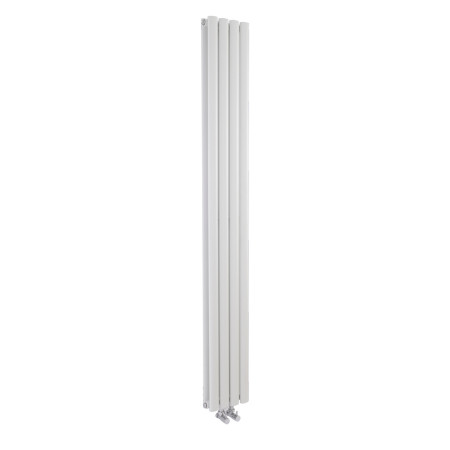 HRE007 Nuie Revive Compact Vertical Gloss White 1800 x 236mm Radiator Double Panel