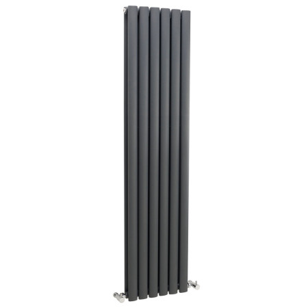 HLA76 Nuie Revive Vertical Anthracite 1500 x 354mm Radiator Double Panel