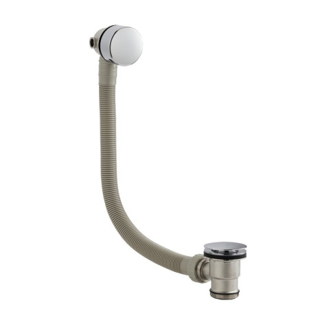 Nuie Round Slimline Freeflow Bath Filler
