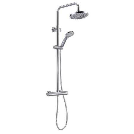 JTY375 Nuie Round Thermostatic Bar Shower with Telescopic Kit (1)