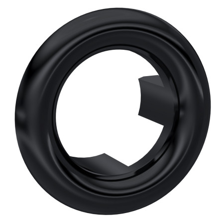 Nuie Rounded Overflow Cover Black