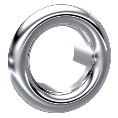 Nuie Rounded Overflow Cover Chrome