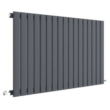 Nuie Sloane Horizontal Anthracite 600 x 992mm Radiator Single Panel