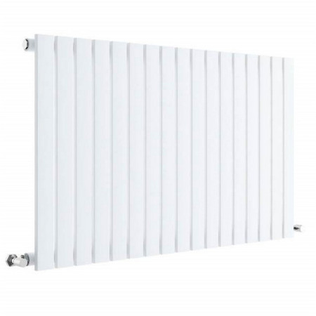 Nuie Sloane Horizontal Satin White 600 x 992mm Radiator Single Panel