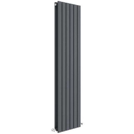 HLA73 Nuie Sloane Vertical Anthracite 1500 x 354mm Radiator Double Panel