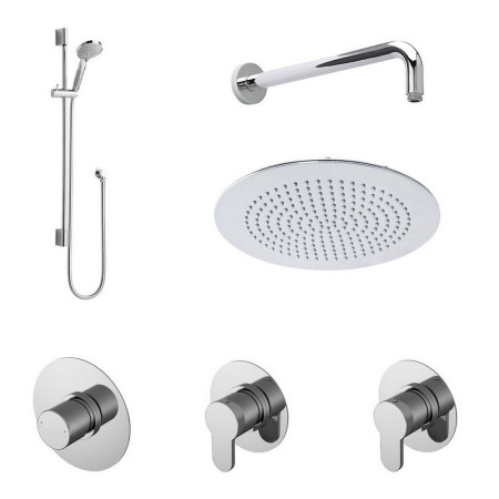 SBR128ST2 Nuie Spa Arvan Two Outlet Bundle with Stop Tap & Diverter (1)