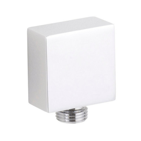 Nuie Square Chrome Outlet Elbow