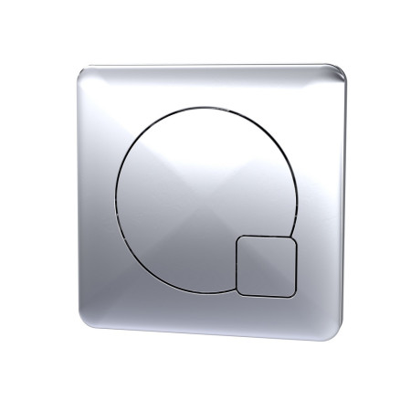 MDPB01 Nuie Square Dual Flush Push Button Chrome (1)