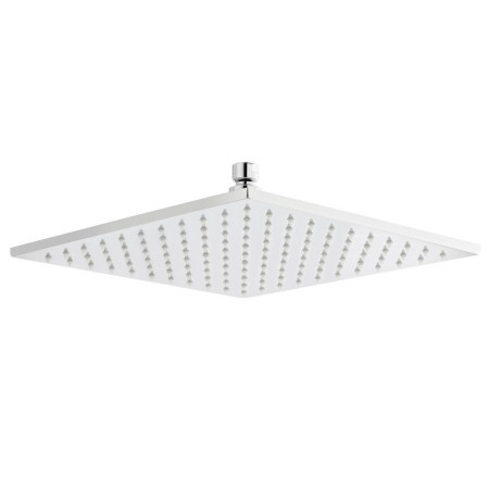 Nuie Square LED 300mm Fixed Shower Head in Chrome