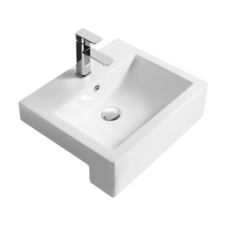 Nuie Square Semi Recess Basin 530mm