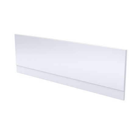 Nuie Standard 1600mm Acrylic White Front Bath Panel