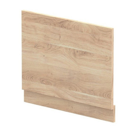 Nuie Standard 700mm Bleached Oak End Bath Panel and Plinth