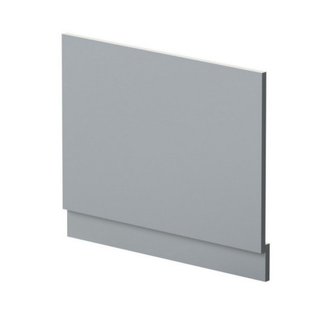 MOF270 Nuie Standard 700mm Satin Grey End Bath Panel and Plinth