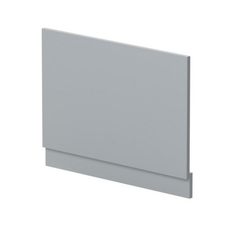 MOF271 Nuie Standard 750mm Satin Grey End Bath Panel and Plinth