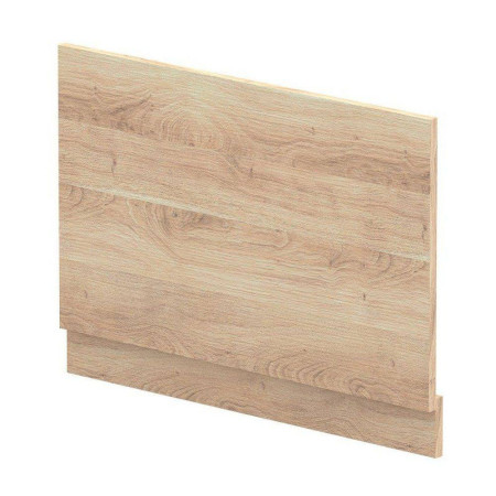 Nuie Standard 800mm Bleached Oak End Bath Panel and Plinth