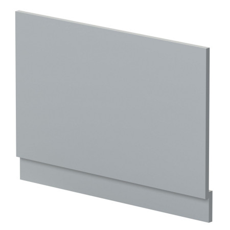 Nuie Standard 800mm Satin Grey End Bath Panel and Plinth