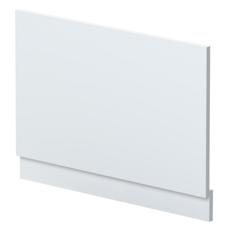 MOF172 Nuie Standard 800mm Satin White End Bath Panel and Plinth