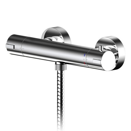 BIN503 Nuie Thermostatic Binsey Shower Bar Valve in Chrome (1)