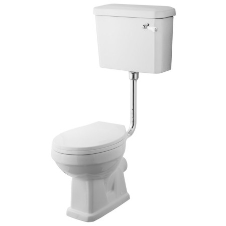 Nuie Traditional Carlton Low Level WC and Flush Pipe Kit