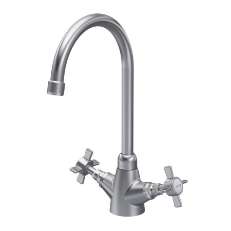 Nuie Traditional Mono Kitchen Sink Mixer in Brushed Nickel