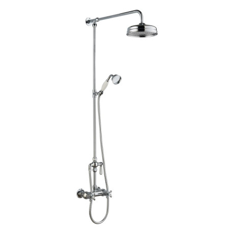 A3117 Nuie Traditional Thermostatic Shower Valve with Handset and Rigid Riser (1)