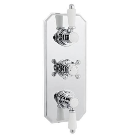 Nuie Victorian Triple Concealed Thermostatic Shower Valve