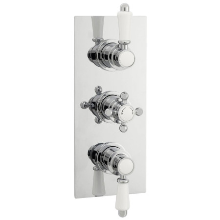Nuie Victorian Triple Thermostatic Shower Valve