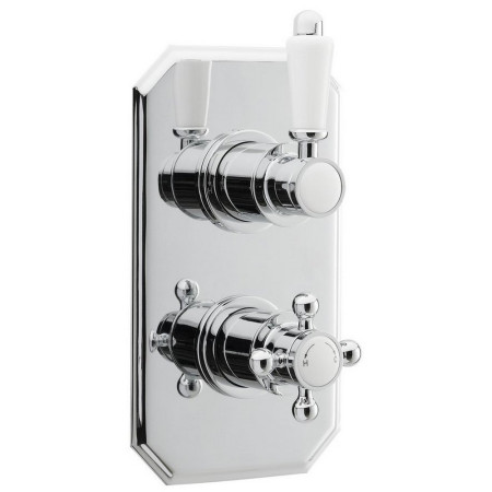 Nuie Victorian Twin Thermostatic Shower Valve