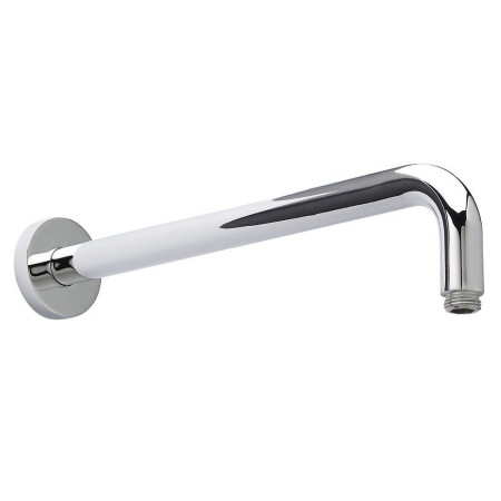 Nuie Wall Mounted 400mm Shower Arm in Chrome