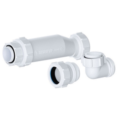 Nuie White Waste Trap for Furniture Basins