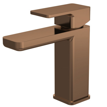 Nuie Windon Brushed Bronze Mono Basin Mixer with Waste