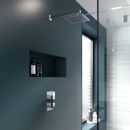WINTW01 Nuie Windon Chrome Twin Thermostatic Shower Valve (2)