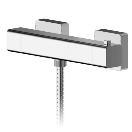 Nuie Windon Thermostatic Shower Bar Valve in Chrome