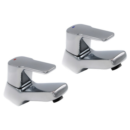 Pegler Castillo Bath Pillar Taps Pair