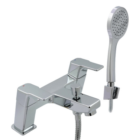 Pegler Castillo Bath Shower Mixer With Hose And Handset
